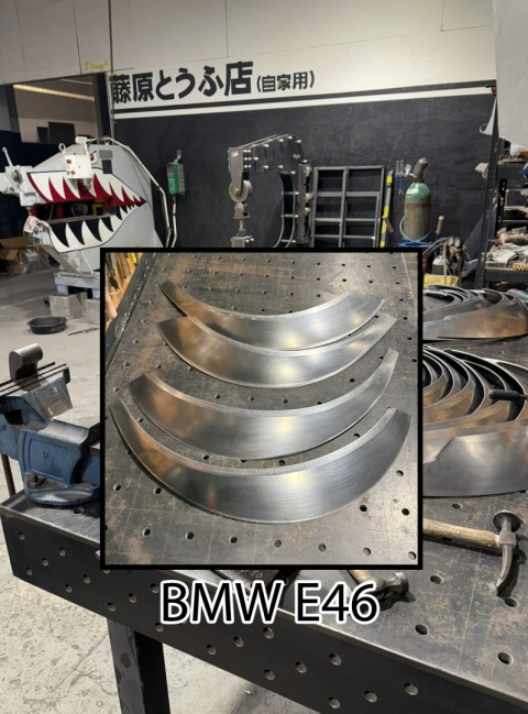 KOMPLET POSZERZEŃ BMW E46 COUPE/CABRIO