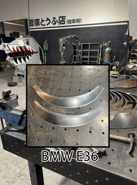 NADKOLA POSZERZANE TYLNE BMW E36 COUPE/SEDAN/TOURING