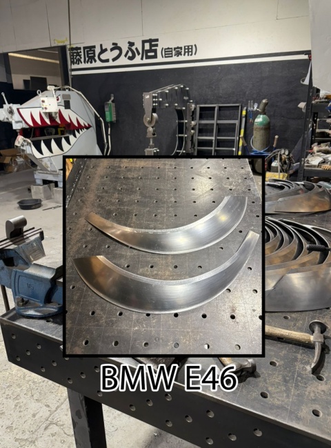 NADKOLA POSZERZANE TYLNE BMW E46 COUPE